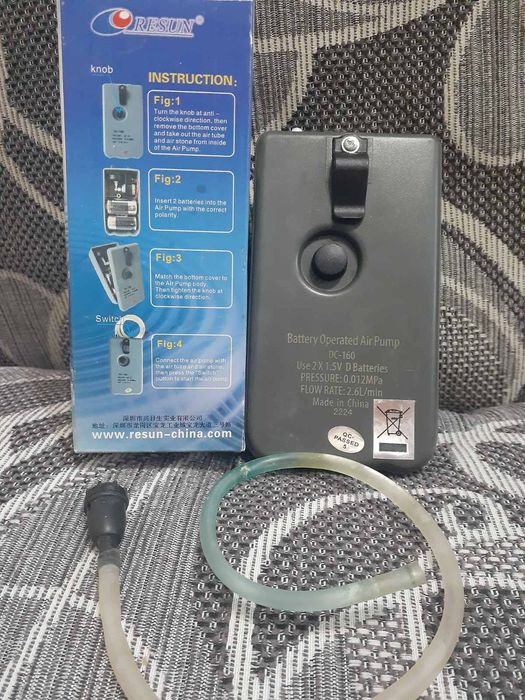 Компресор портативний новий