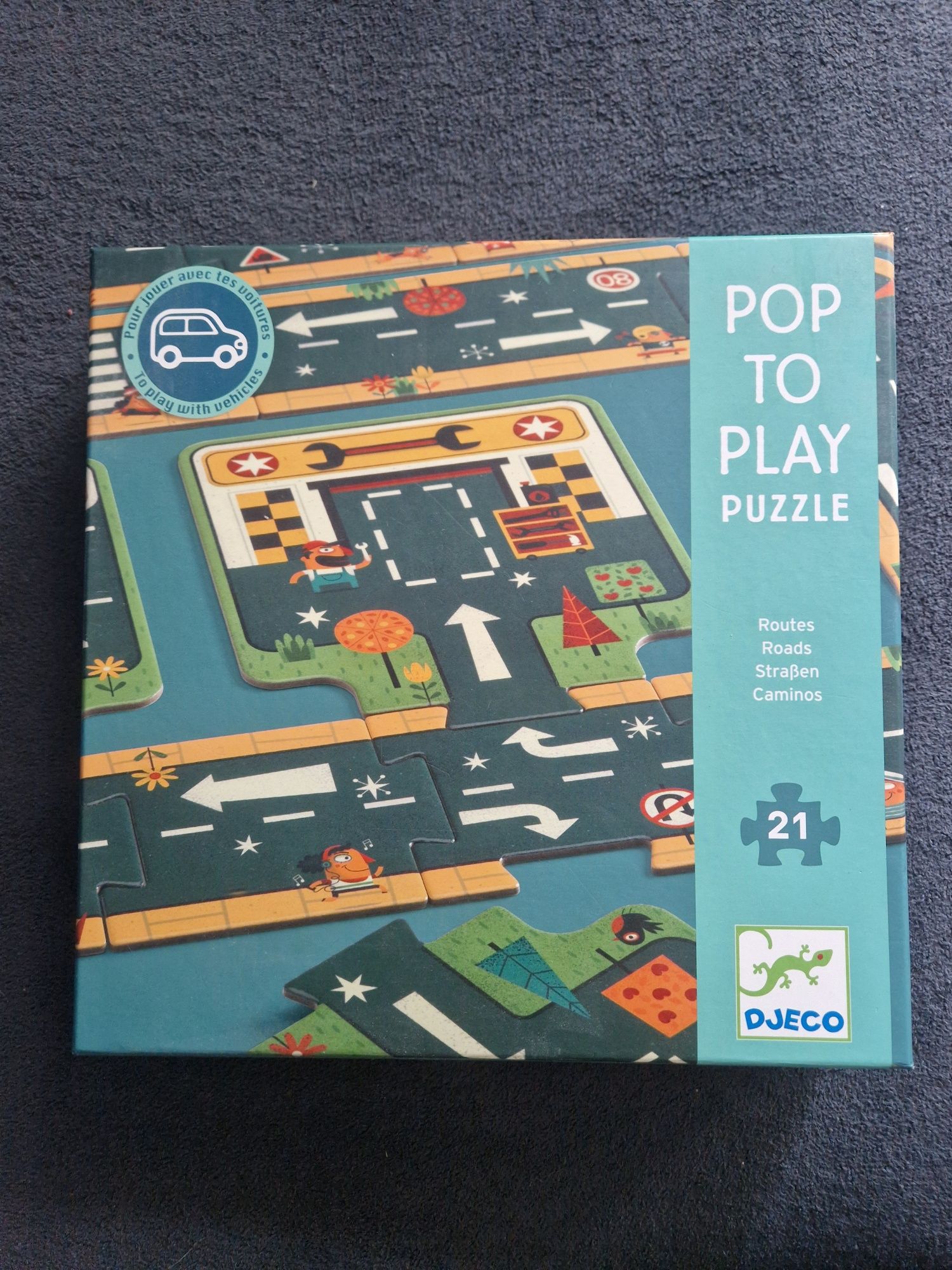 Puzzle droga pop to play Djeco
