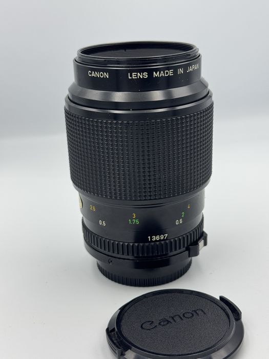 Canon Fd 100 macro 1:4 Mint + Canon Tube 50 Zestaw