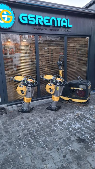 Zagęszczarka stopowa / skoczek /wynajem Wypożyczalnia Gsrental /