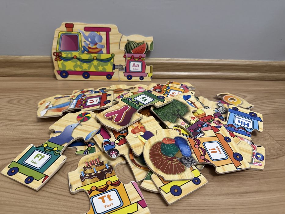 Puzzle edukacyjne dla przedszkolaka