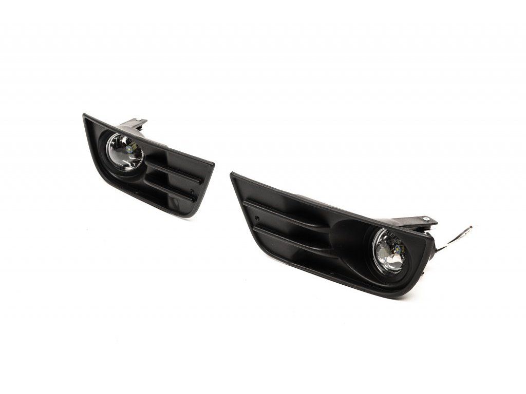 Ford Fusion 2004-2006 Противотуманки с решетками с хром ПТФ LED