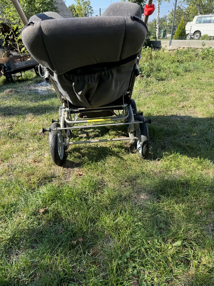 Wozek spacerowy inwalidzki comfort 6 do 75 kg jak nowy