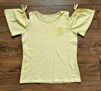 Reserved bawełniana bluzeczka dziewczęca 152