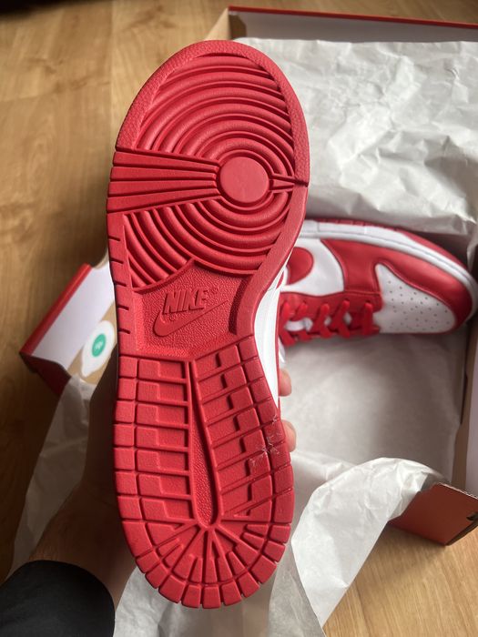 Nike dunk low panda red nowe 44r