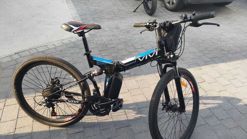 Rower elektryczny VIVI sport 26'' skladany