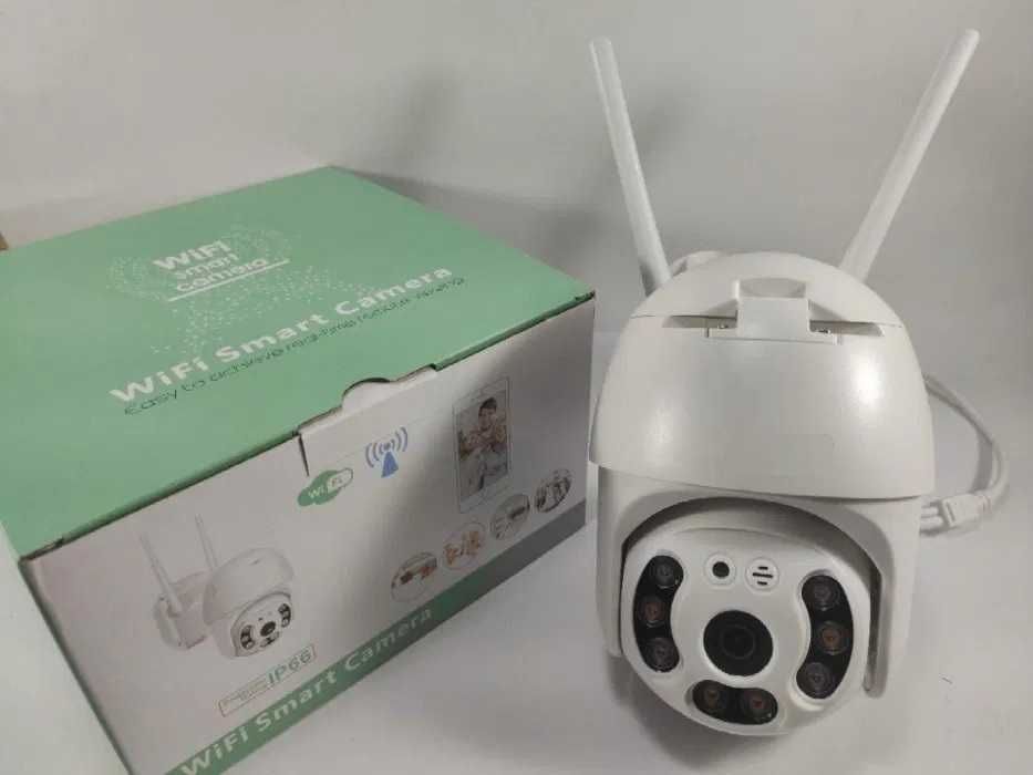 Купольная камера видеонаблюдения наружная. Wi-fi IP камера. 3мп iCSee