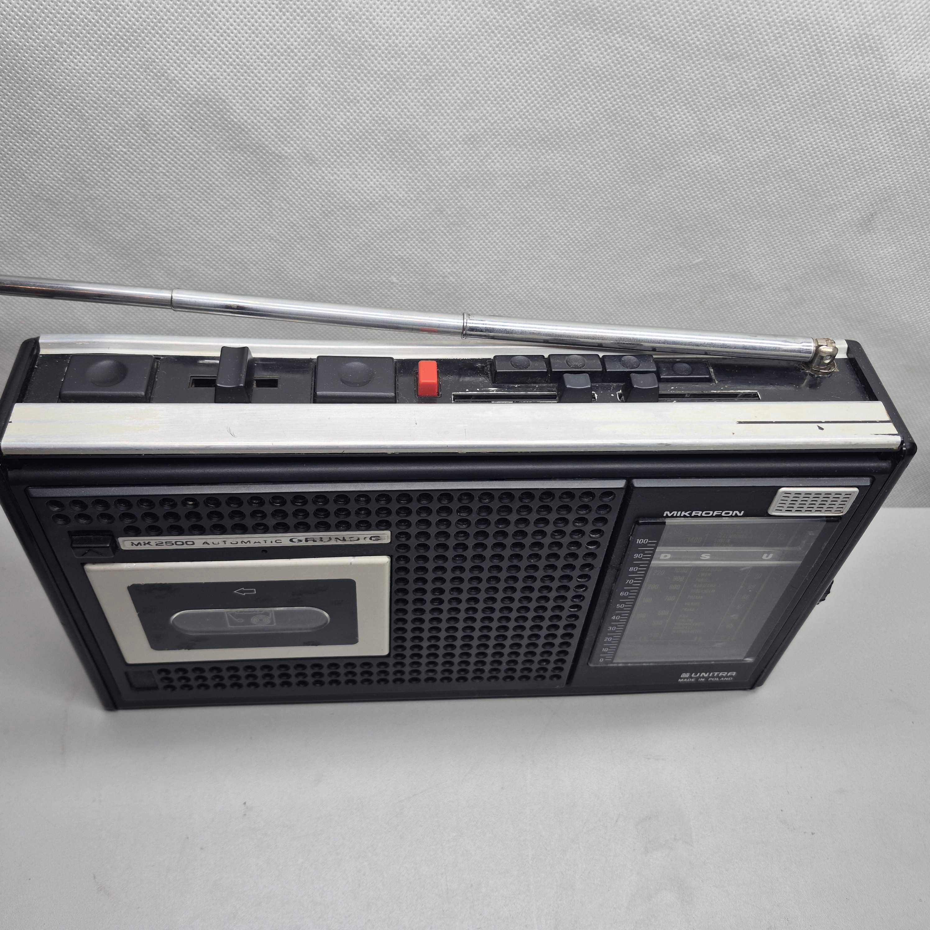 Radiomagnetofon Unitra MK-2500; Komis Jasło Igielna