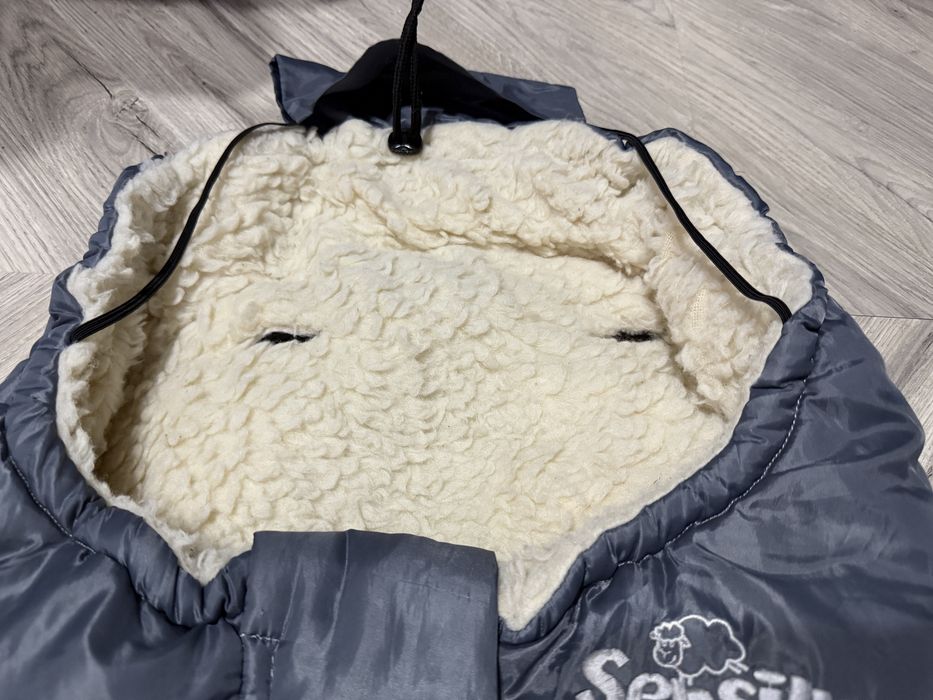 Sensillo Śpiworek/ kombinezon Sensillo Combi 3w1 wełna