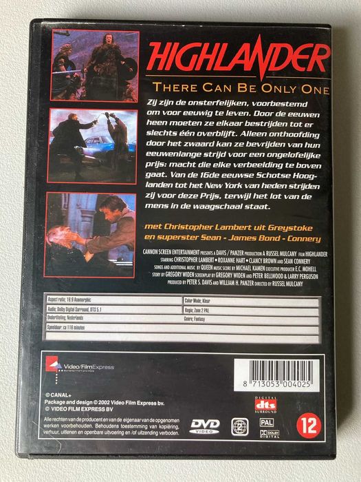 [DVD] Highlander