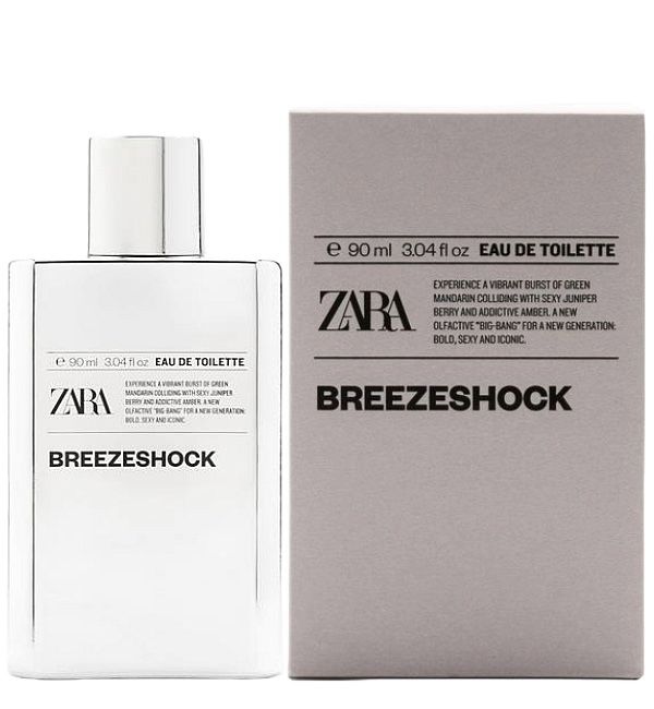 Zara breezeshock edt 90 ml