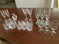 Conjunto de copos em vidro