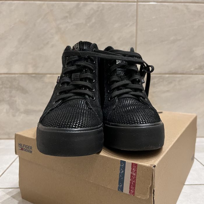 Кроссовки полуботинки женские tommy hilfiger