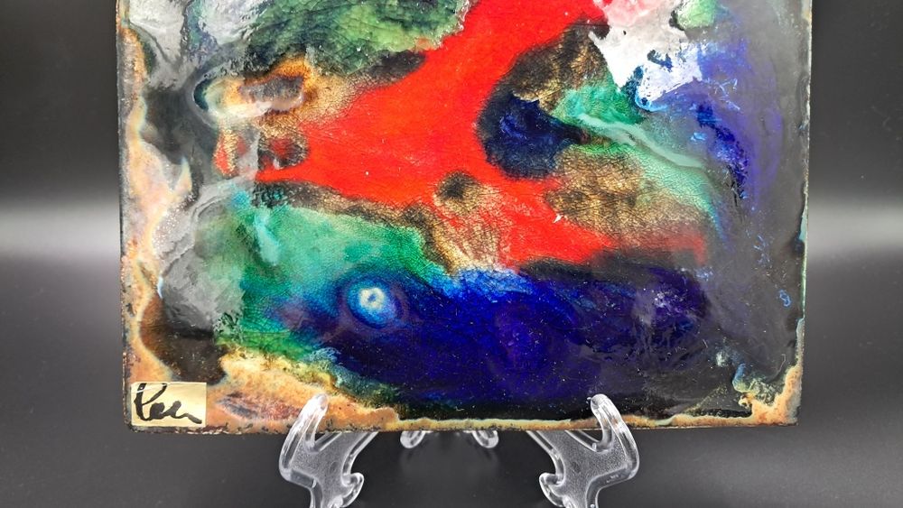 Helmut Schaffenacker plakieta ceramiczna