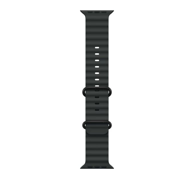 Apple 49mm Black Ocean Band - Black Titanium Finish