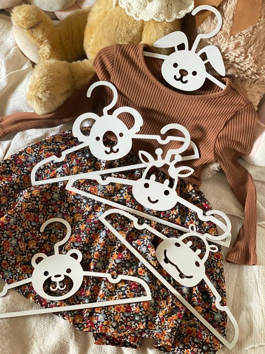 Набір дерев'яних дитячих плечиків "Сафарі"