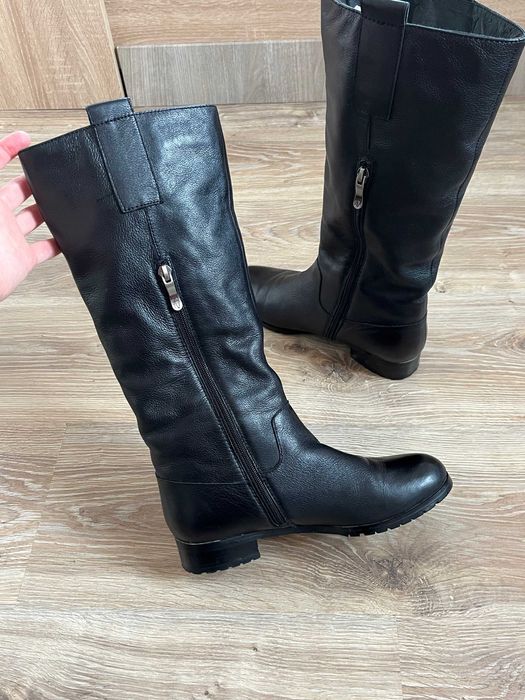 Зимові шкіряні чоботи Respect 36 розмір