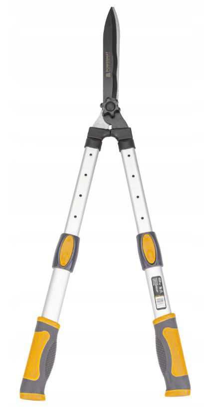 POWERMAT Ręczne Nożyce Ogrodowe Do Żywopłotu 800mm Regulacja PM0985