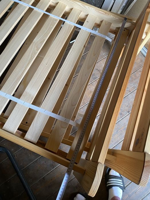 Łóżko drewniane  sosnowe  80x200