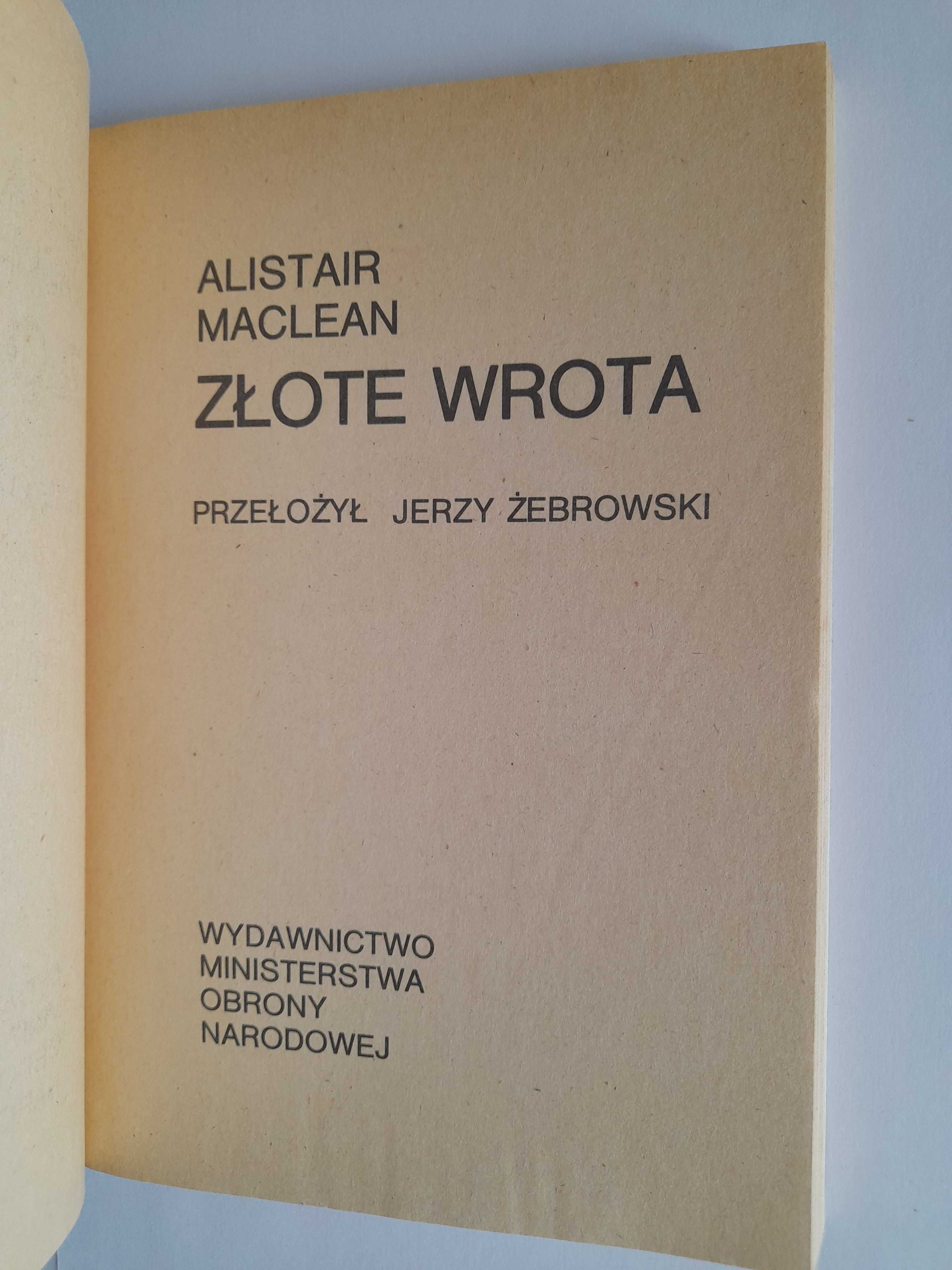 ZŁOTE WROTA Alistair MacLean