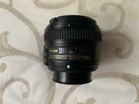 Nikon 50mm f/1.8 G FX AF-S Nikkor объектив