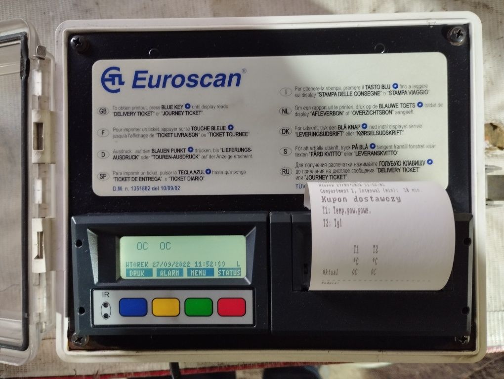 Drukarka Data Cold Euroscan