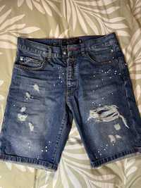 Szorty meskie jeansowe Philip Plein