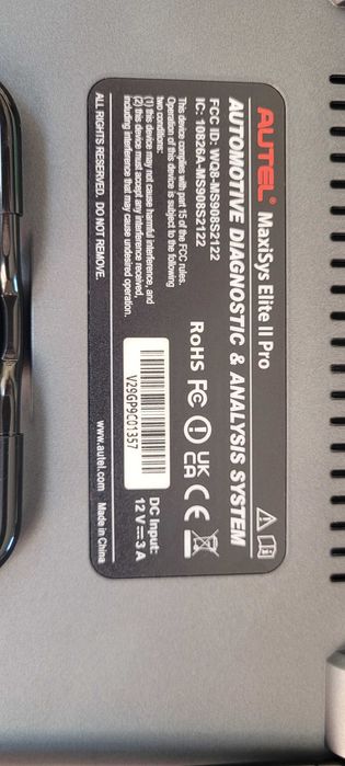 Autel Maxisys Elite II Pro (atualizações até Agosto de 2026)