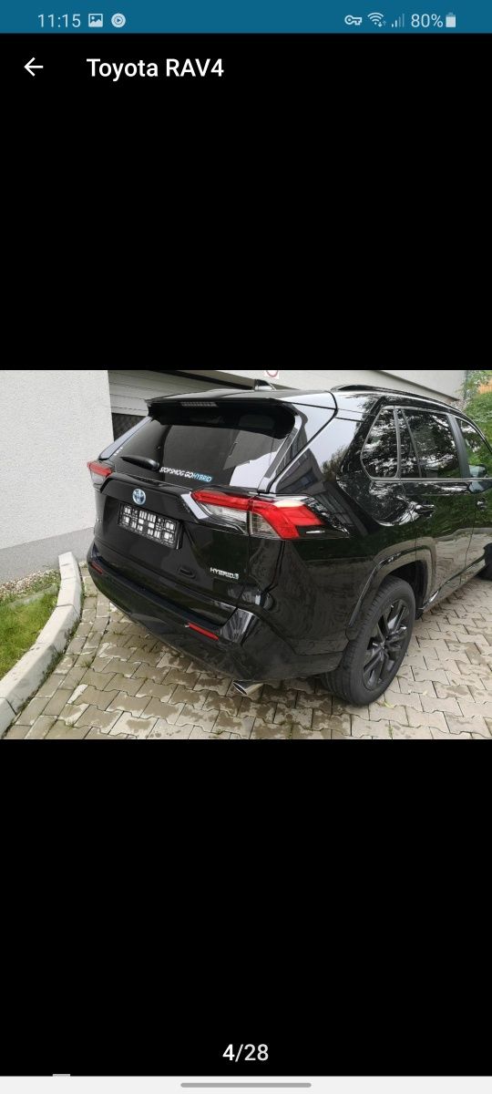 Запчастини Toyota RAV4 Тойота Рав4 19-23 року Розборка