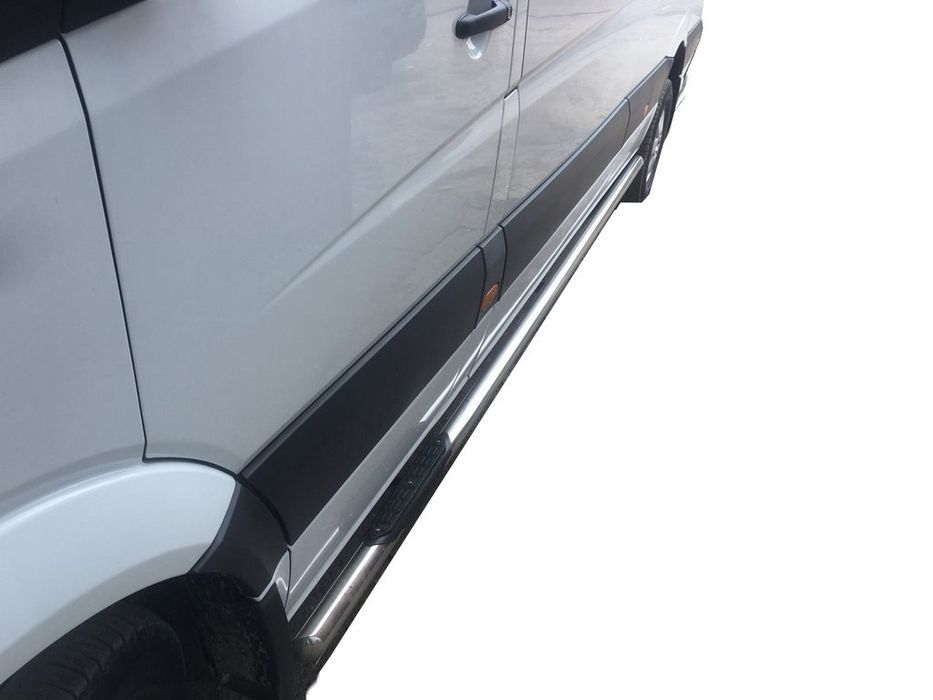 Бічний поріг підніжка (труби сталь, 2 шт) Mercedes Sprinter 906