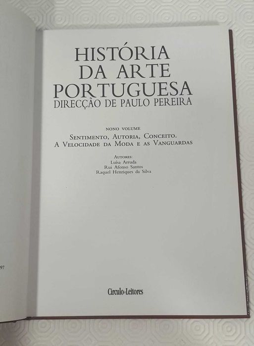 História da Arte Portuguesa – Vol. IX | A Ruptura Moderna | Como Novo