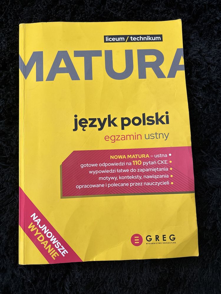 Matura jezyk polski egzamin ustny