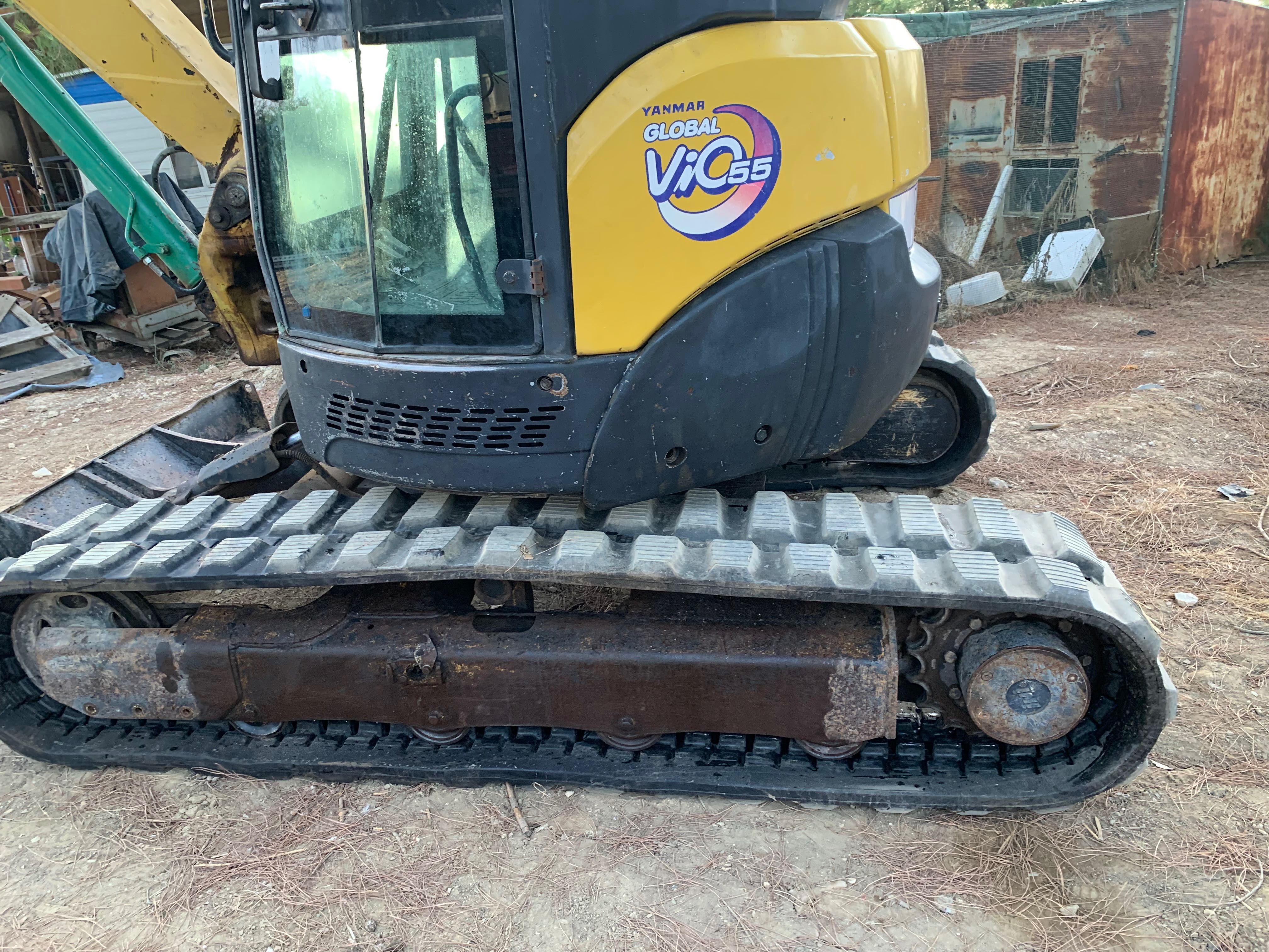 Mini giratória yanmar 5/5 t Mafra