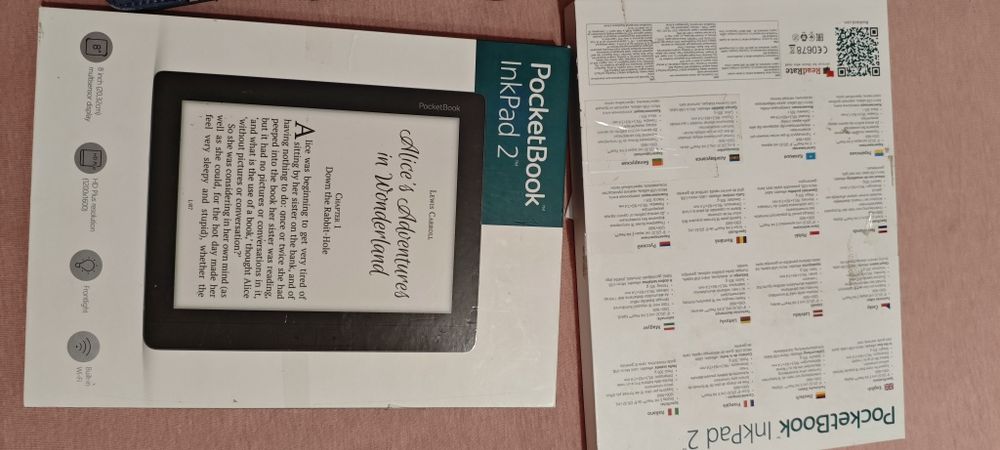 PocketBook InkPad 840 8'' WiFi Підсвітка Електронна книга 2 чохла