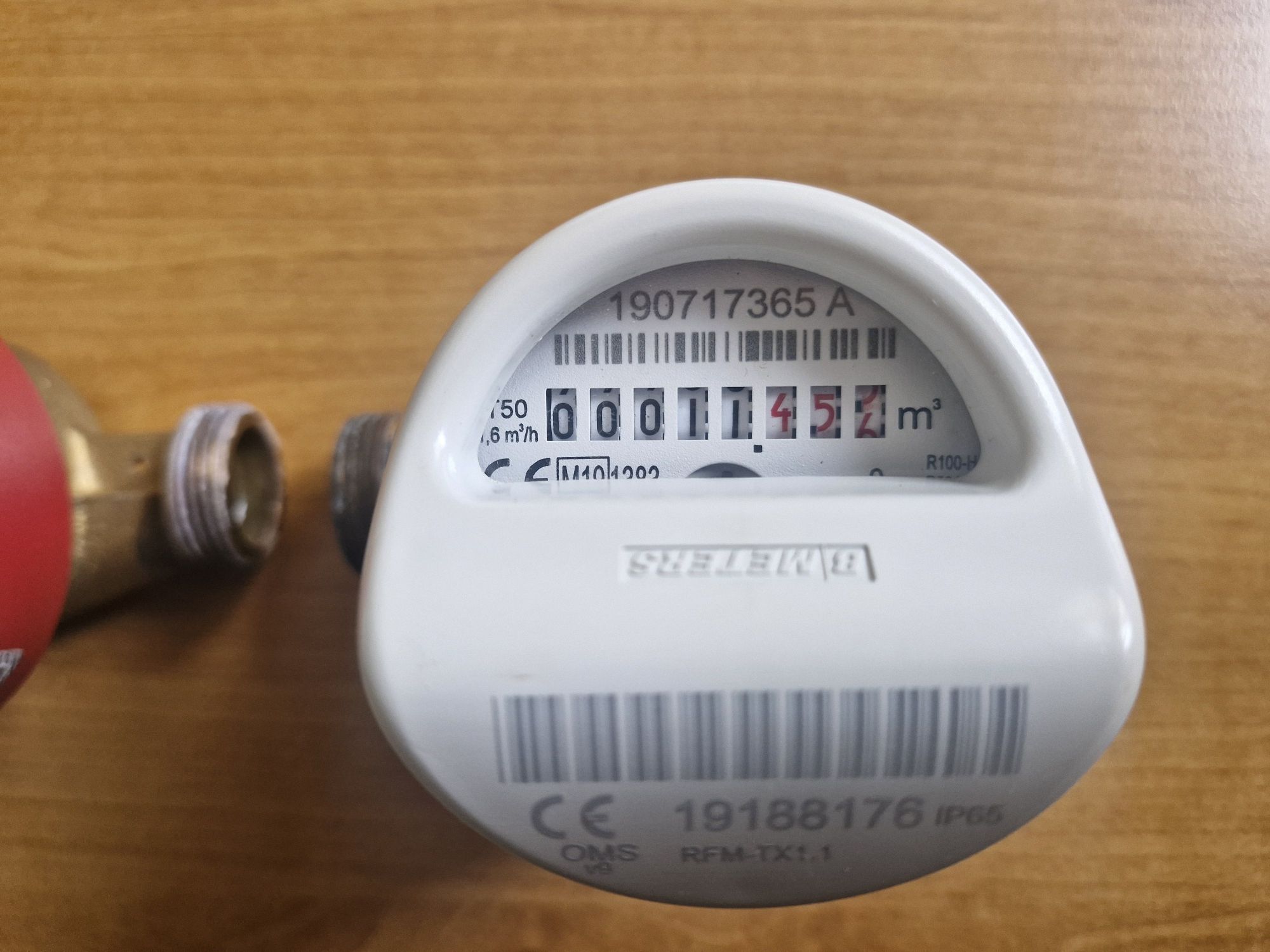Wodomierz wodomierze Bmeters GSD8 RFM Nadajnik 1/2"