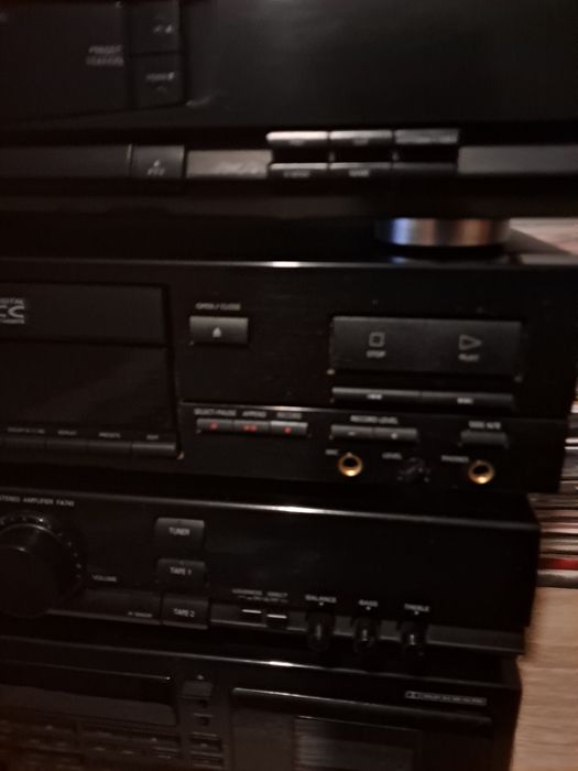 Zestaw Hi-Fi Philips FA741 / DCC730+ magnetofon odtwarzacz cd