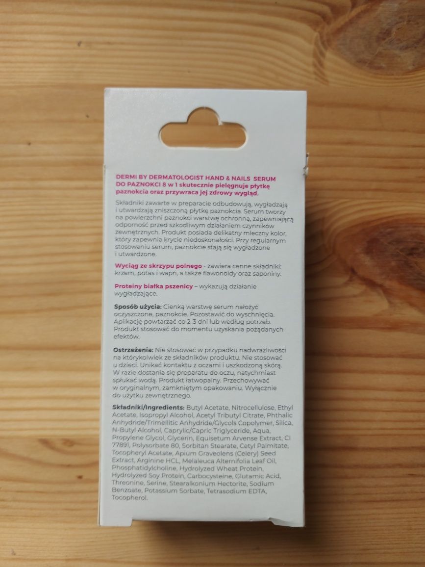 Dermi hand&nails serum do paznokci