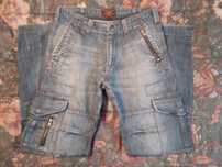 calças cargo Pull & Bear + boné Cyberdog