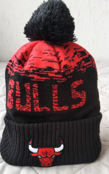 Czapka Chicago Bulls stan igła kolor czarno czerwony