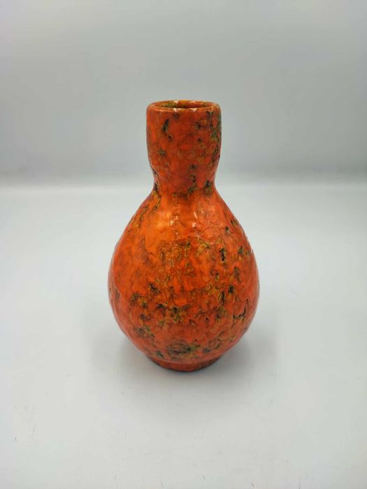Ceramiczny wazon,lawa,Germany,lata 60