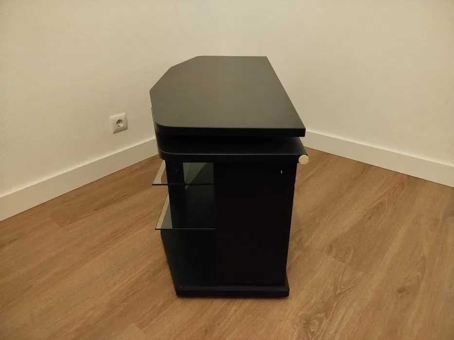 Móvel de TV (Base Rotativa 360º) c/Rodas