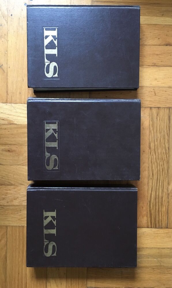 Dicionários enciclopédias KLS de 1980