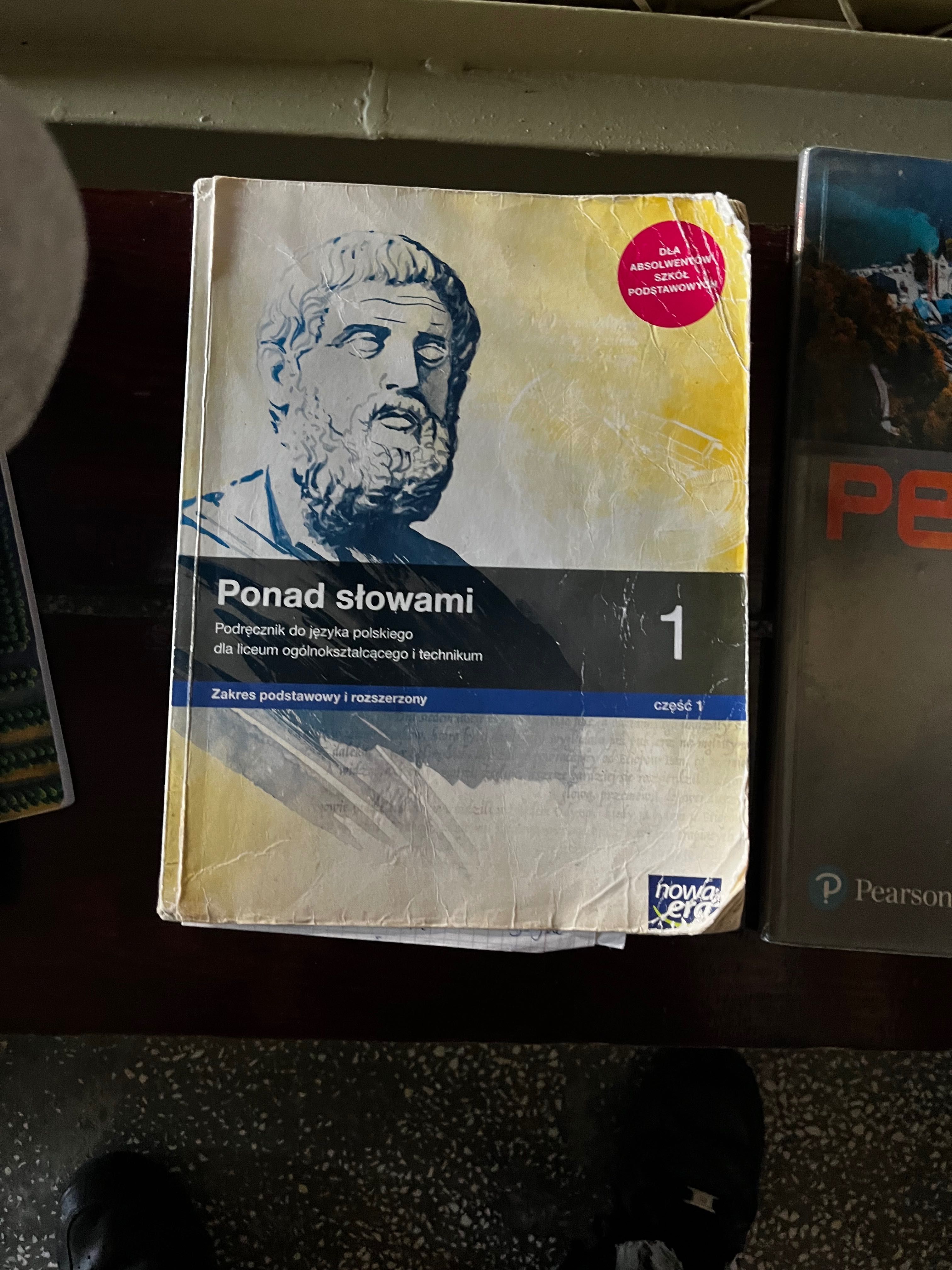 podręcznik do klasy 1 język polski część 1.1 1.2 technikum liceum