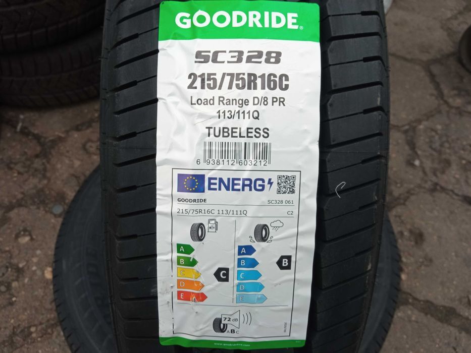 215/75R16C Goodride lato 1szt Komplet Para Montaż Gratis N1634