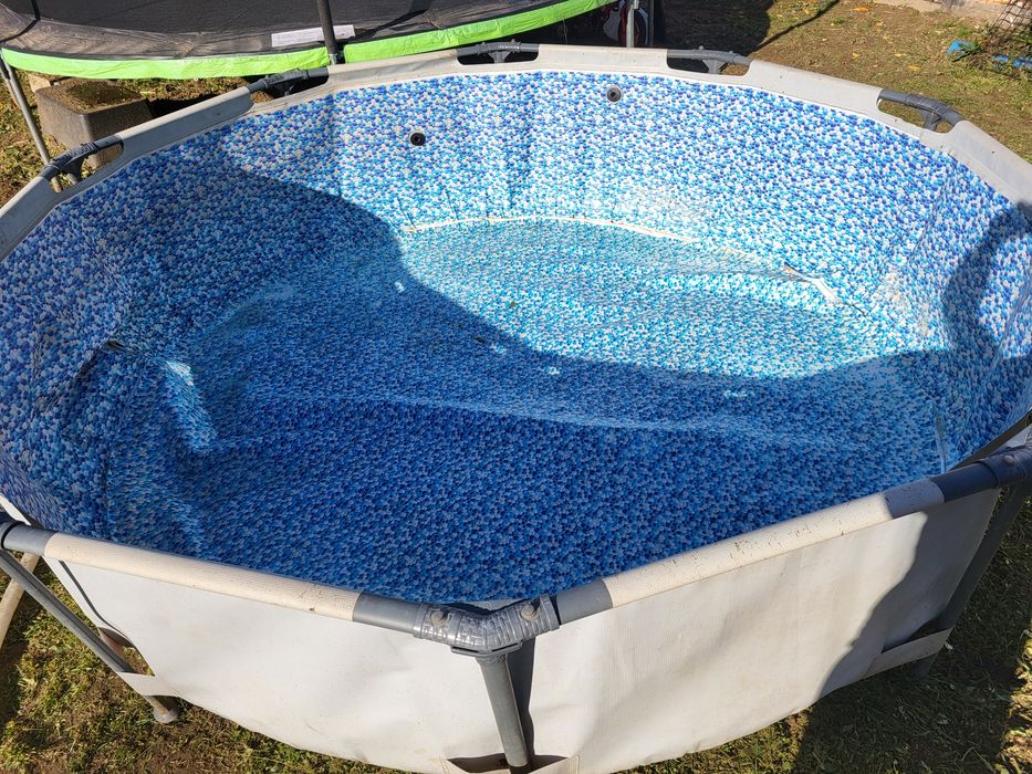 Basen 366x76 używany 2 sezony