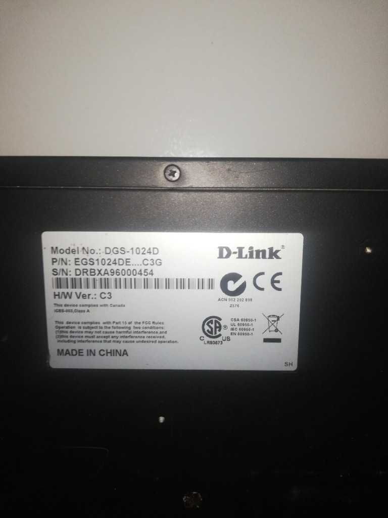 Switch D-Link DGS-1024D 24 porty