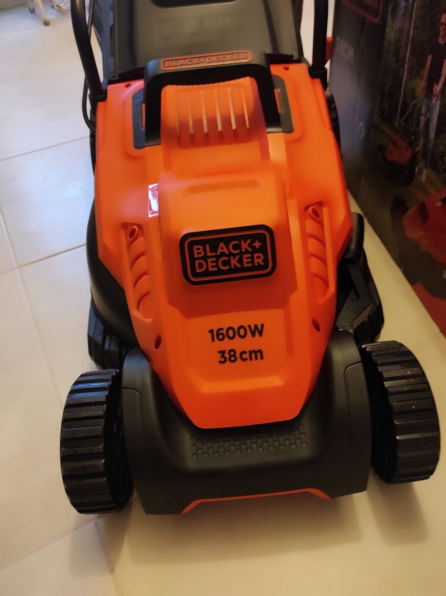 Corta relva elétrico Black+ Decker Novo Modelo BEMW471BH-QS,