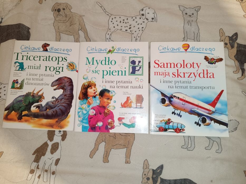 Ciekawe dlaczego mydło się pieni, samoloty, dinozaury