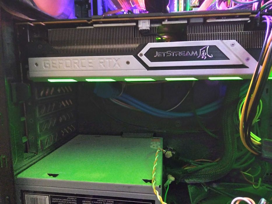 видеокарта rtx 2070 super jetstream . рабочая