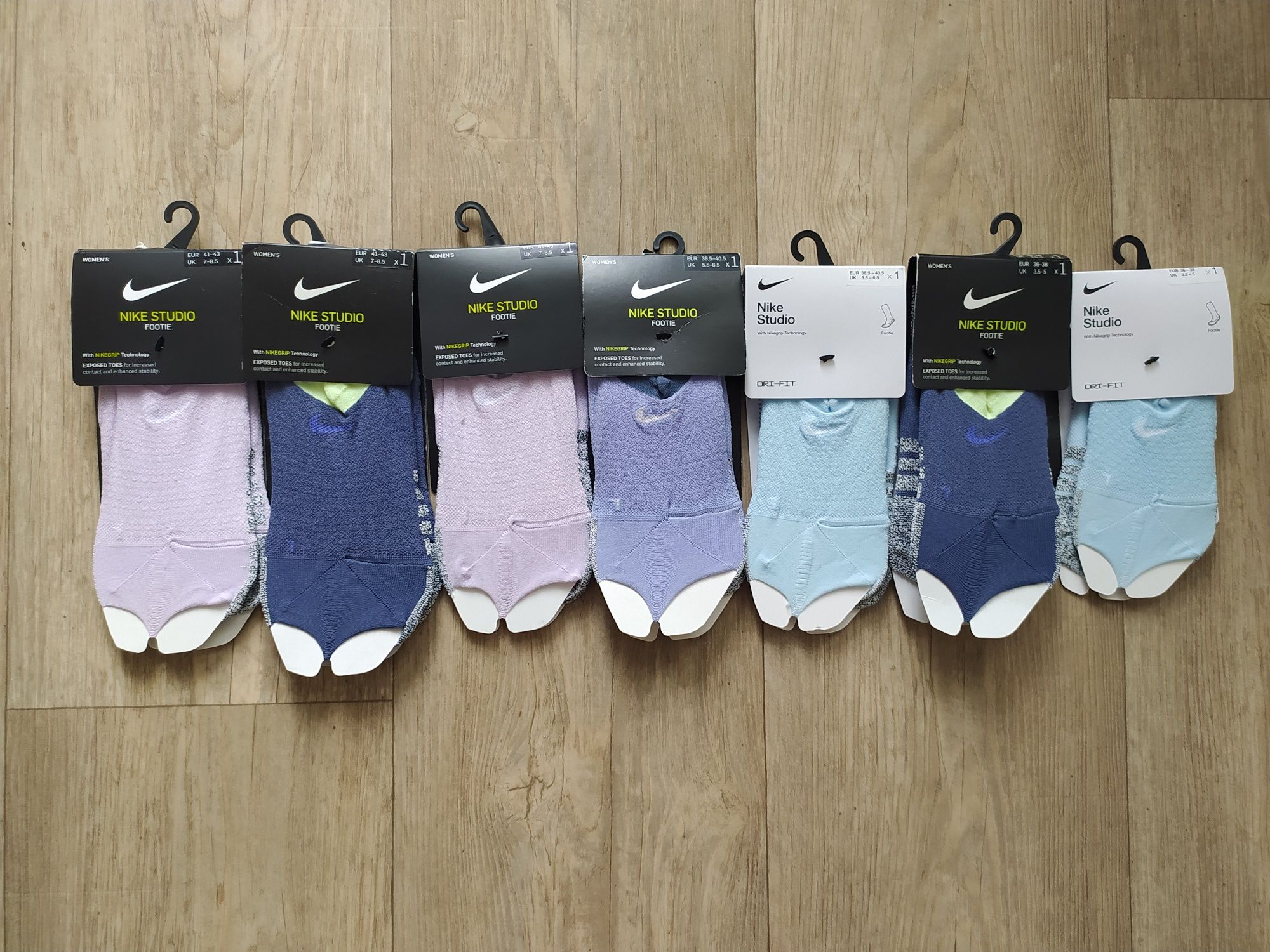 Женские носки Nike yoga без пальцев и без пятки для йоги